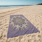 The Pillared Thread Tie-in Pirpura Refraction Strandtuch