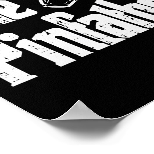 The Pinfather Bowling Dad Fathers Day Bowler Daddy Poster (Ecke)