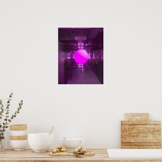 The Pink Ball Poster (Küche)