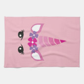 The Pink Unicorn Geschirrtuch (Horizontal)