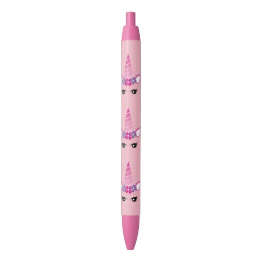The Pink Unicorn Kugelschreiber (Vorderseite Vertikal)