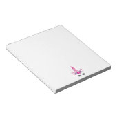 The Pink Unicorn Notizblock (angewinkelt)
