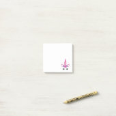 The Pink Unicorn Post-it Klebezettel (Auf Schreibtisch)