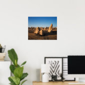 The Pinnacles desert Nambung National Park Poster (Heimbüro)