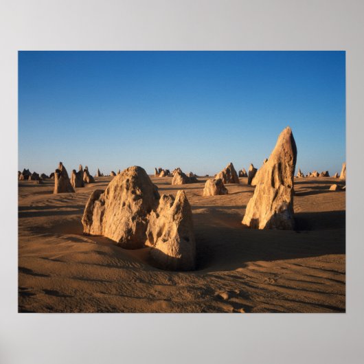 The Pinnacles desert Nambung National Park Poster (Vorne)