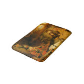 The Piper (von John Everett Millais) Badematte (Schrägansicht)