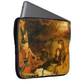 The Piper (von John Everett Millais) Laptopschutzhülle (Vorne Rechts)