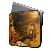 The Piper (von John Everett Millais) Laptopschutzhülle (Vorderseite Links)