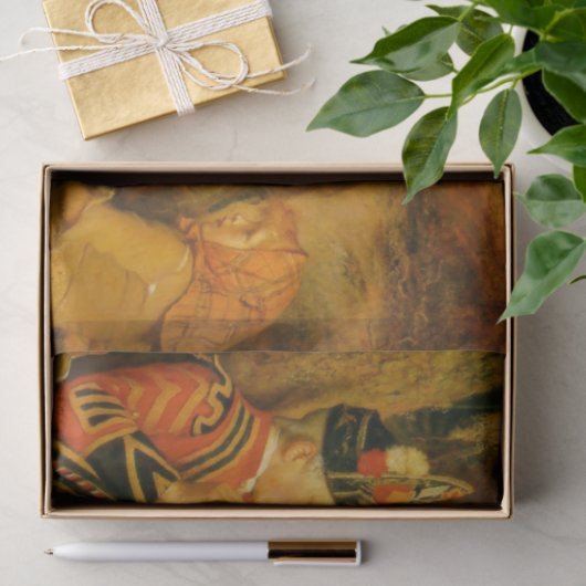 The Piper (von John Everett Millais) Seidenpapier (Geschenk)