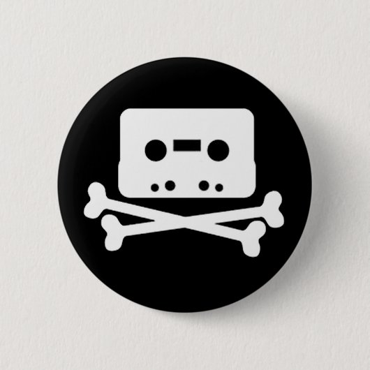 The pirate bay Button (Vorderseite)