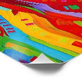 The Pitbull Dog 004 - Zetton Ziana Poster (Ecke)