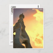 The PL Peace Tower ポストカード Postkarte (Vorne/Hinten)