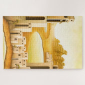 "The Place" - Nahost / Orient Wüstenmalerei Puzzle (Horizontal)