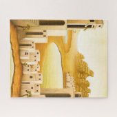 "The Place" - Nahost / Orient Wüstenmalerei Puzzle (Horizontal)