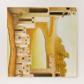 "The Place" - Nahost / Orient Wüstenmalerei Puzzle (Horizontal)
