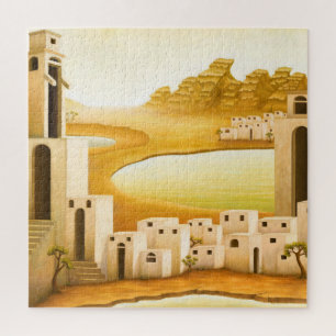 "The Place" - Nahost / Orient Wüstenmalerei Puzzle