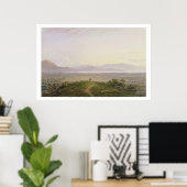 The Plains of Marathon, 1834 (Grafit & w/c with Poster (Heimbüro)