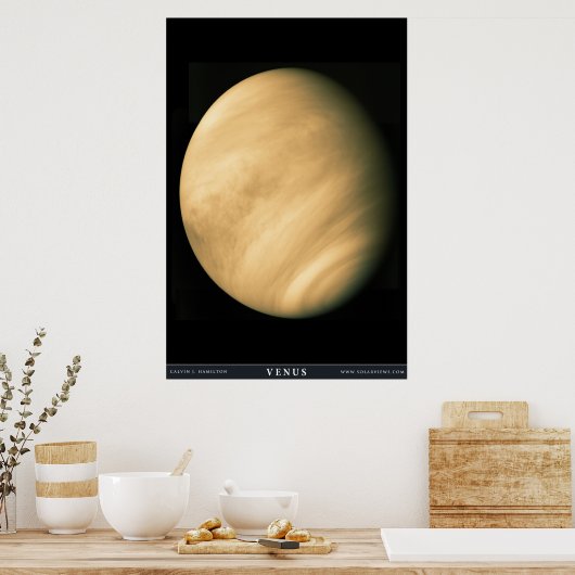 The Planet Venus Poster (Küche)