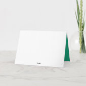 The Plaza in Kansas City Dankeskarte (Rückseite)