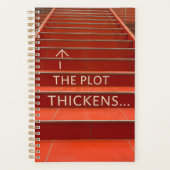 "The Plot Thickens" Boston Library Planner Planer (Vorderseite)