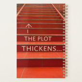 "The Plot Thickens" Boston Library Planner Planer (Rückseite)