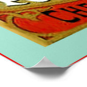 The Pocahontas Chewing Tobacco ~ 1868 Poster (Ecke)