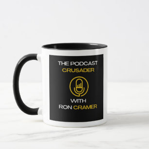The Podcast Crusader Coffee Mug Tasse