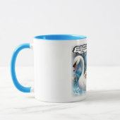The Poetic Swan Rider Mug Tasse (Links)