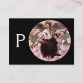 The POETRY Allegory Fresco von Raffaello Sanzio Visitenkarte (Rückseite)