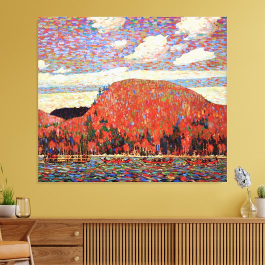 The Pointers, Fine Art Malerei von Tom Thomson Leinwanddruck (Insitu (Wohnzimmer))