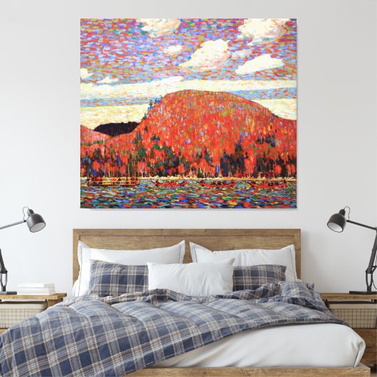 The Pointers, Fine Art Malerei von Tom Thomson Leinwanddruck (Insitu (Schlafzimmer))