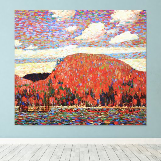 The Pointers, Fine Art Malerei von Tom Thomson Leinwanddruck (Insitu (Holzboden))