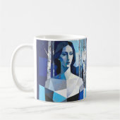 The Poise of “Caelith” – An Abstract Portrait Kaffeetasse (Links)