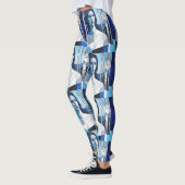 The Poise of “Caelith” – An Abstract Portrait Leggings (Links)