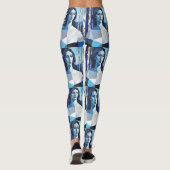 The Poise of “Caelith” – An Abstract Portrait Leggings (Rückseite)