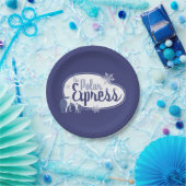 The Polar Express | Polar Bears Retro Graphic Pappteller (Party)