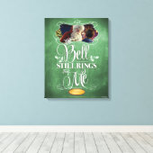 The Polar Express | "The Bell Still Rings For Me" Leinwanddruck (Insitu (Holzboden))