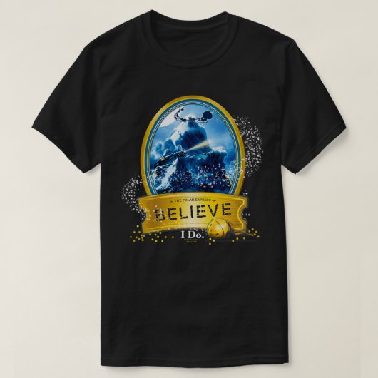 The Polar Express True Believer Sweatshirt T-Shirt (Design vorne)