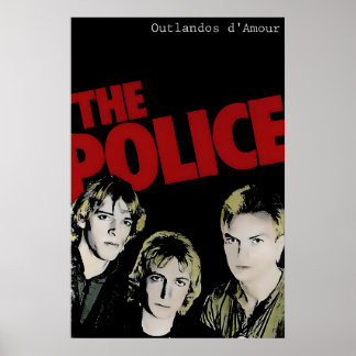 The Police 1978 Promo Poster Print 1