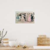 The Polka Fashions, from Godey's Lady's Book Poster (Küche)