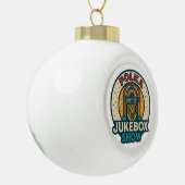 The Polka Jukebox Snowflake Framed Ornament (Links)