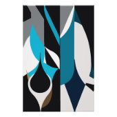 The Polygonal Abstract Fotodruck (Vorne)