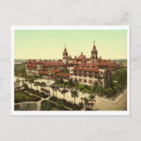 The Ponce De Leon, St. Augustine, Fl. c1902 Vintag
