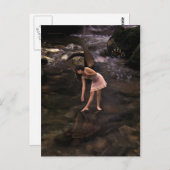 The Pond Fairy, Fantasy Art Postcard Postkarte (Vorne/Hinten)