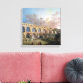 The Pont du Gard, Nimes, c.1786 Leinwanddruck (Insitu (Wohnzimmer))