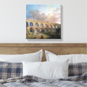 The Pont du Gard, Nimes, c.1786 Leinwanddruck (Insitu (Schlafzimmer))