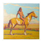 The Pony Boy, 1920 von Maynard Dixon Fliese (Vorderseite)