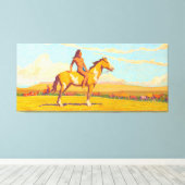 The Pony Boy, 1920 von Maynard Dixon Leinwanddruck (Insitu (Holzboden))