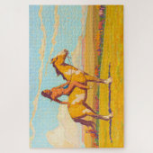 The Pony Boy, 1920 von Maynard Dixon Puzzle (Vertikal)