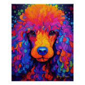 The Poodle Dog 001 - Zetton Ziana Poster (Vorderseite)
